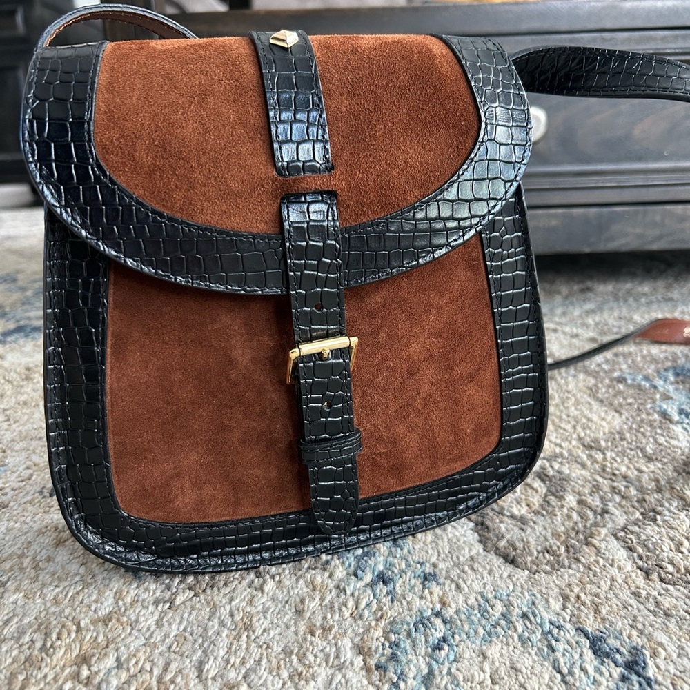 (SOLD) Herbert Frere Soeur Le Sab Medium Chic Bag in Mushu and Camp